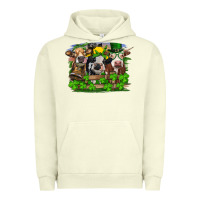 Pigment Pistachio St patrick's day heifers Urban Hoodie - RanaPortraitStore