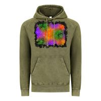 Vintage Olive halloween stars background Vintage Hoodie - BundleAndBundleShop