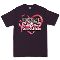 Plum brave and strong cancer awareness Premium Tee - CowGirlArtShop