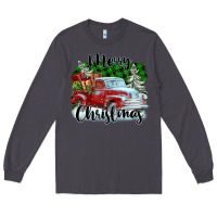 Smoke Merry Christmas Truck With Gifts Long Sleeve Tee - FaDigitalArtStudio