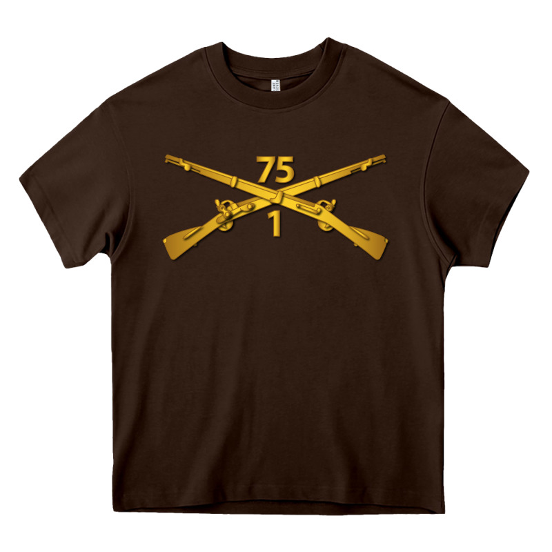 1st Bn 75th Infantry Regiment Ranger Branch Wo Txt Heavy Core Tee by maiPhamDesign | Teevron