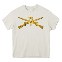 Cream 1st bn 75th infantry regiment ranger branch wo txt Heavy Core Tee - maiPhamDesign