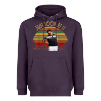 Plum just look at it vintage funny for men women and family t shirt Heavyweight Hoodie - baoMotion