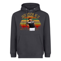 Smoke just look at it vintage funny for men women and family t shirt Heavyweight Hoodie - baoMotion