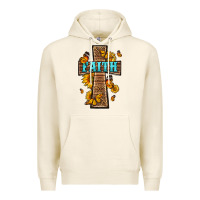 Tofu Western Faith Cross Butterfly Premium Hoodie - LillyAllenDesigns