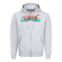 Heather Grey love and love letters Zipper Hoodie - AdoDesignShop