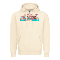 Sandshell love and love letters Zipper Hoodie - AdoDesignShop