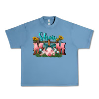 Pebble Blue Show mom pig Mother's Day Urban Heavy Tee - FaDigitalArtStudio