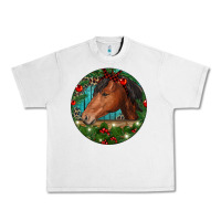 Lunar Rock Western Horse Christmas Urban Heavy Tee - RanaPortraitStore