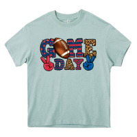 Arona Game day red and blue Heavy Core Tee - HowdyJamesFarm