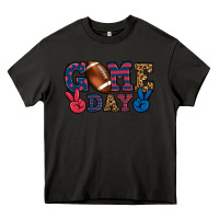 Asphalt Game day red and blue Heavy Core Tee - HowdyJamesFarm