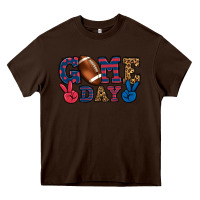 Game Day Red And Blue Heavy Core Tee | Teevron