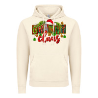 Vintage Artic christmas granny claus Vintage Hoodie - FaDigitalArtStudio