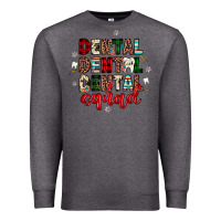 Charcoal Heather Christmas dental squad Premium Sweatshirt - JahusDesignShop