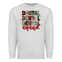 Dove Grey Christmas dental squad Premium Sweatshirt - JahusDesignShop