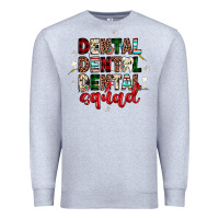 Heather Grey Christmas dental squad Premium Sweatshirt - JahusDesignShop