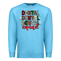 Ocean Blue Christmas dental squad Premium Sweatshirt - JahusDesignShop