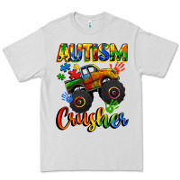 Dove Grey autism crusher Premium Tee - CowGirlArtShop
