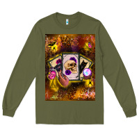 Army Green tarot cards Long Sleeve Tee - BundleAndBundleShop