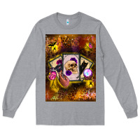 Heather Grey tarot cards Long Sleeve Tee - BundleAndBundleShop