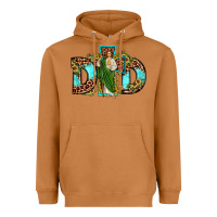Meerkat dad san judas sunflower leopard turquoise Heavyweight Hoodie - JahusDesignShop
