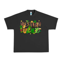 Pigment Black western lucky St. Patricks Day Urban Heavy Tee - FaDigitalArtStudio