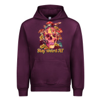 Mauve Wine stay weird af Urban Hoodie - RanaPortraitStore