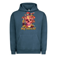 Pigment Midnight Navy stay weird af Urban Hoodie - RanaPortraitStore