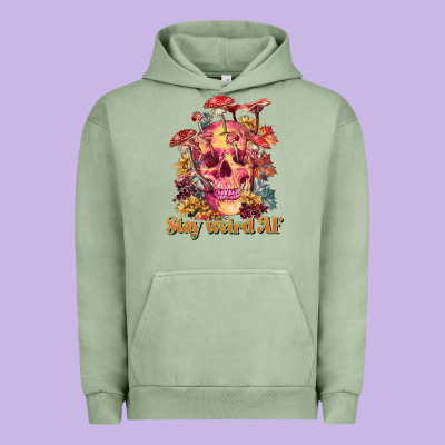 Stay Weird Af Urban Hoodie Designed By Ranaportraitstore