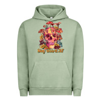 Pigment Oil Green stay weird af Urban Hoodie - RanaPortraitStore
