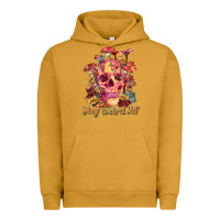 Pigment Peanut Butter stay weird af Urban Hoodie - RanaPortraitStore