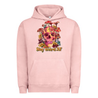 Pigment Salmon stay weird af Urban Hoodie - RanaPortraitStore