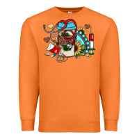 Carrot Christmas sunflower gemstone nurse Premium Sweatshirt - JahusDesignShop