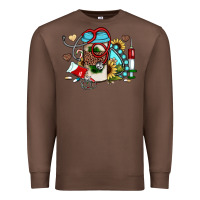 Chestnut Christmas sunflower gemstone nurse Premium Sweatshirt - JahusDesignShop