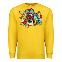 Lemon Christmas sunflower gemstone nurse Premium Sweatshirt - JahusDesignShop