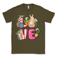 Army Green Love Easter Day Classic Tee - HowdyJamesFarm