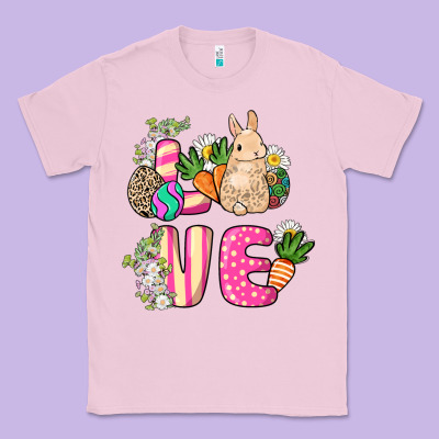 Love Easter Day Classic Tee Designed By Howdyjamesfarm