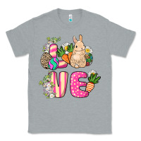 Heather Grey Love Easter Day Classic Tee - HowdyJamesFarm