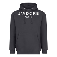 Smoke j adore paris Heavyweight Hoodie - baoMotion