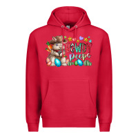 Cardinal howdy peeps Premium Hoodie - RacoonDesign