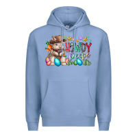 Colony Blue howdy peeps Premium Hoodie - RacoonDesign
