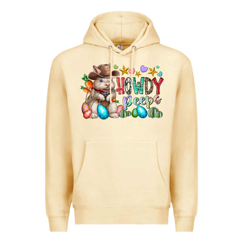 Howdy Peeps Premium Hoodie by RacoonDesign | Teevron