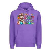 Purple howdy peeps Premium Hoodie - RacoonDesign