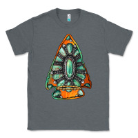 Charcoal Heather gemstone arrowhead Classic Tee - Jasminsmagicworld