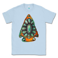 Dusty Blue gemstone arrowhead Classic Tee - Jasminsmagicworld