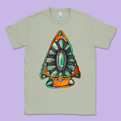Gemstone Arrowhead Classic Tee Designed By Jasminsmagicworld