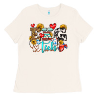 Bone ekg tech Ladies Tee - OliviaCreatesArt