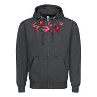 Smoke love and  love balloons Zipper Hoodie - AdoDesignShop