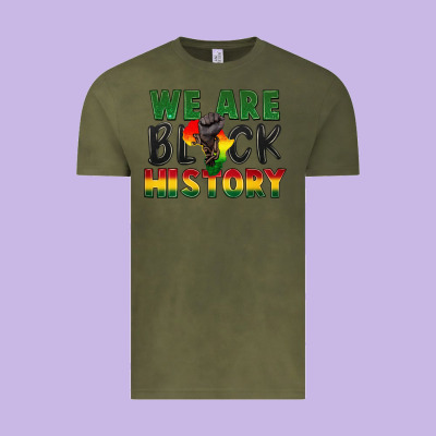 We Are Black History Vintage Tee Designed By Fadigitalartstudio
