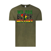 Vintage Olive We are black history Vintage Tee - FaDigitalArtStudio